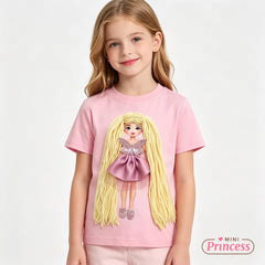 Mini Princess đ ustvarjalna majica za male modne stilistke